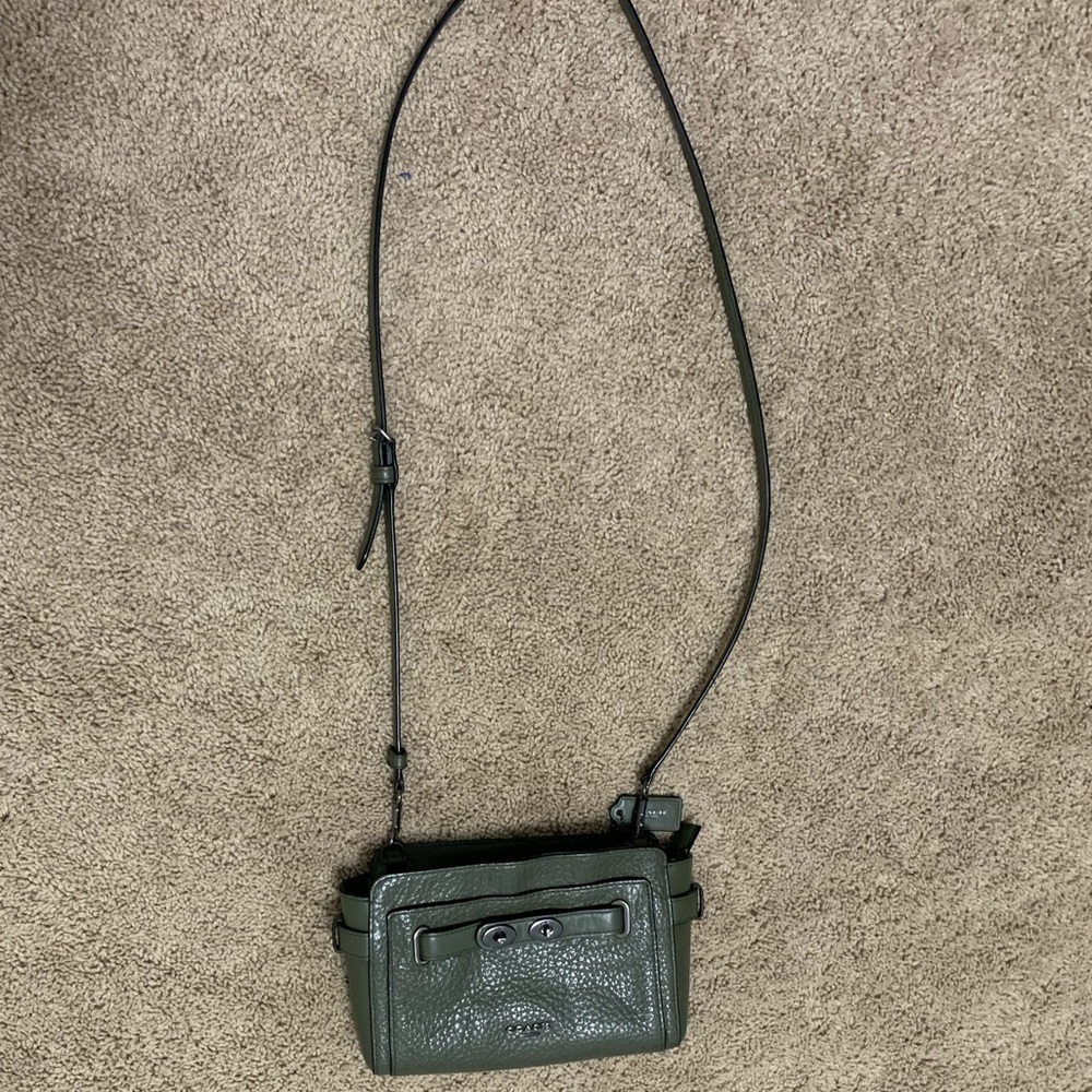 Genuine coach side body bag